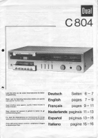 Dual C-804-Owners-Manual 